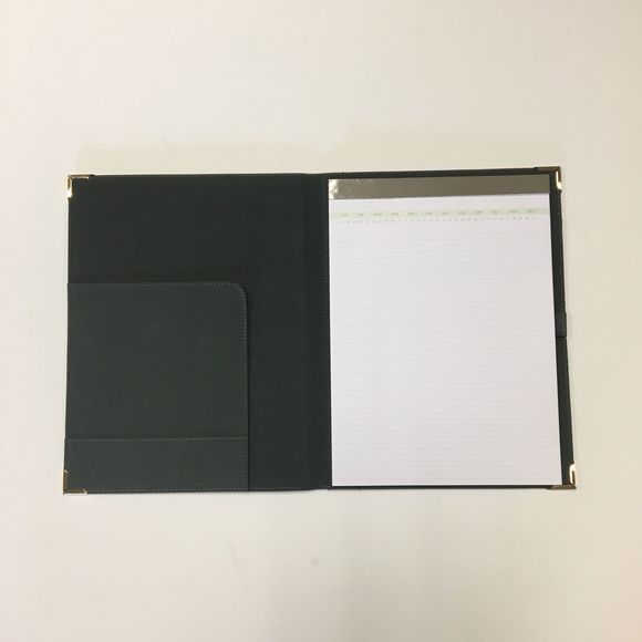 Cambridge Black & Gold Refillable Padfolio - Picture 5 of 8